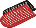 Lodge Striped Hot Handle Holders/Mitts, Set of 2 | Machine Washable Hot Handle Holder for Traditional Lodge Cast Iron, Reusable Heat Protection up to 350°, 2-Pack