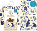 Bee's Wrap Beeswax Wraps for Food - 3 Pack of Assorted Beeswax Wraps - 2 Medium & Sandwich Wrap - Plastic Free Made in USA Reusable Natural Food Wrap - Bees & Bears