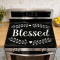 Blessed Wall Electric Stove Top Cover Protector,Glass Flat Top Stove Mat,Heat-Resistant Oven Induction Cooktop Mat for Ceramic Countertop Mats Dish Drying Mat