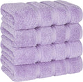 American Soft Linen 100% Cotton Luxury Turkish Towels, 4 PC Hand Towel Set | Soft Absorbent Quick Dry OEKO Tex Standard 100 Certificated Durable Machine Washable Premium Hotel Quality