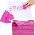 30 Pcs Dry Erase Cloth,6 X 6 Inch,Pink | Cleaning Rags Reasonable Whiteboard Cloth Kitchen Towels Microfiber Towels Cars Wash