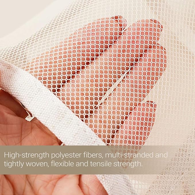 6pcs Reusable Breathable Hanging Storage Mesh Bags | Onion Bags Mesh Garlic Net Bag, Washable Kitchen Storage Holder Bag for Potatoes, Onions, Garlics, Vegetables, Fruit