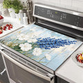 HOMETITUTE Spring Stove Top Cover 28x20 Lavender Floral Heat Resistant Protector