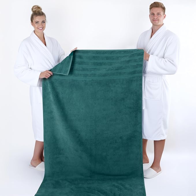 American Soft Linen 100% Cotton Luxury Turkish Towels, 35x70 XL Bath Sheet | Soft Absorbent Quick Dry OEKO Tex Standard 100 Certificated Durable Machine Washable Premium Hotel Quality