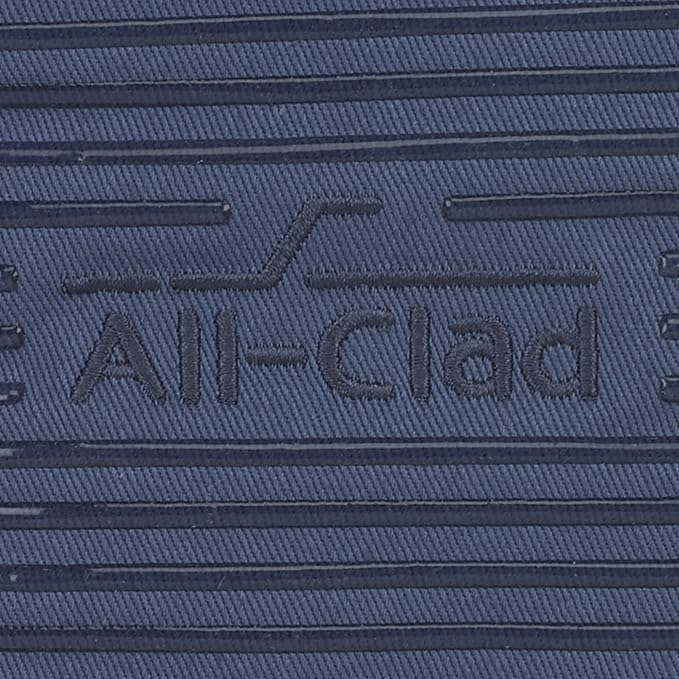All-Clad Premium Pot Holder & Hot Pad: Heat Resistant to 500 Degrees - 100% Cotton, 10"x6.25" Hot Pad for Kitchen and Barbeque, (2-Pack), Indigo