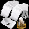 1000 Pcs Tea Bags for Loose Leaf Tea Drawstring,3.15 X 4 Inches | Empty Filter Sachets for Coffee Spice Herbs, Fine Mesh Infuser Strainers, Disposable Bulk Supply for Home Cafe Brewing