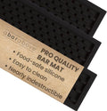 A Bar Above Heavy Duty Bar Mat, Food Safe Silicone Mat, 3.5" x 18" 3-Pack | Commercial Strength, For Bartending and Coffee, Dish Drying Pad, Kitchen Counter, Barista Accessory, Spill Proof, Great Pick