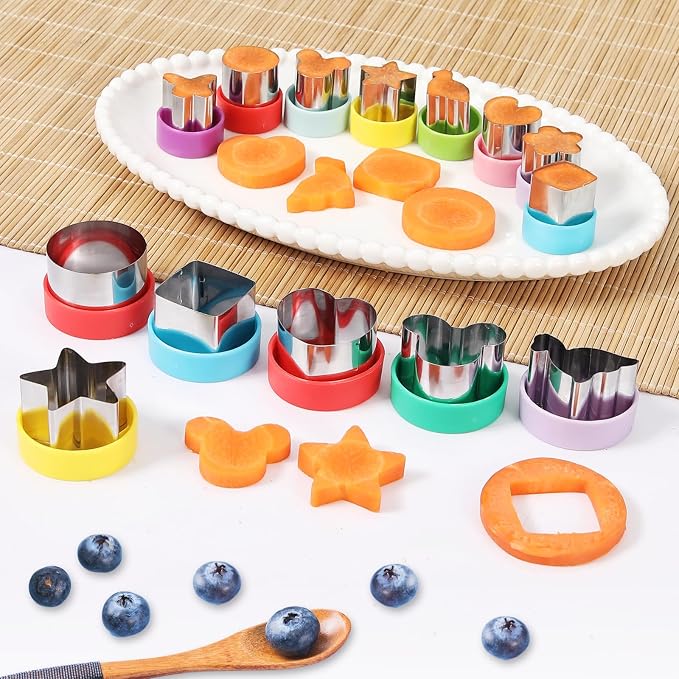 laxizar 20 Pcs Sandwich Cutters Cookie Cutters Uncrustable Bread Maker