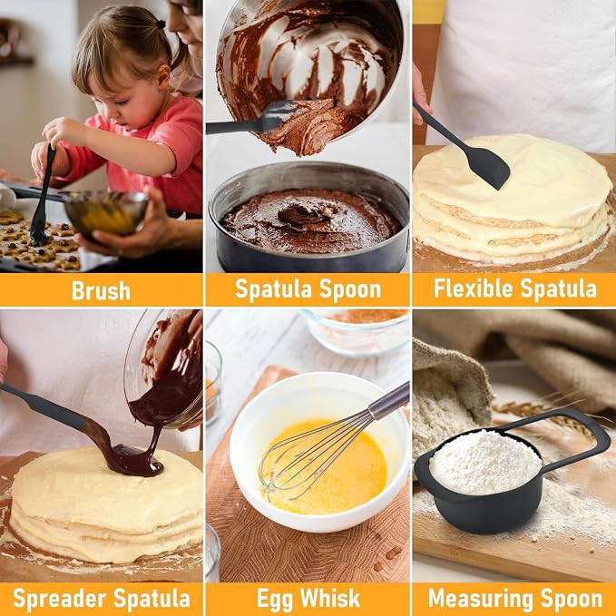 Unokit Mixing Bowls with Lids Set - 7 Pcs Stainless Steel Mixing Bowls Non-Slip Silicone Base Mixing Bowl Set for Kitchen with 3 Grater Attachments