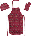 Northwest NFL unisex-adult 3-piece Apron, Oven Mitt and Chef Hat Set