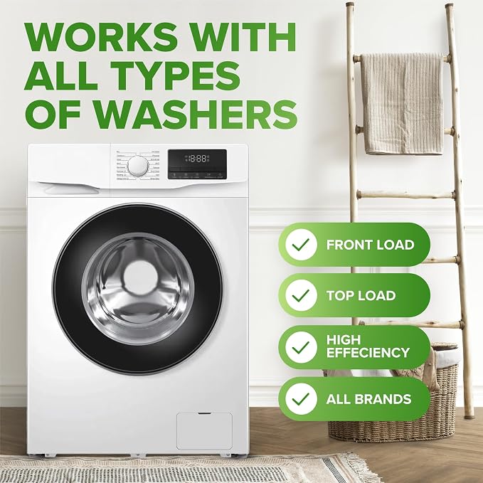 Renuv® Washing Machine Cleaner + Dishwasher Cleaner Bundle