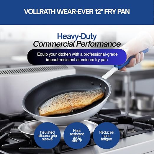 Vollrath 12" Wear-Ever® CeramiGuard II Fry Pan w/ Handle