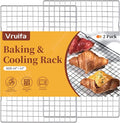 Cooling Racks for Cooking and Baking, Suitable for 10" x 15" Sheet Pan | For Grilling, Roasting, Drying, Oven and Dishwasher Safe
