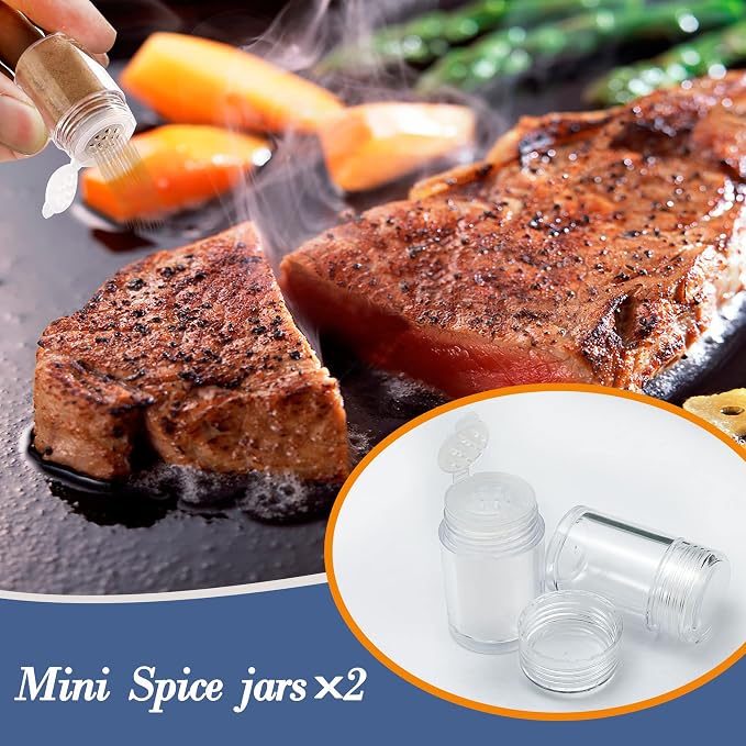 Stainless Steel Travel Utensil Set with Case - Portable Flatware Cutlery, Chopsticks, Straw - Gold