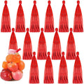 Windyun 1500 Pcs 20 Inch Mesh Bags for Vegetables Mesh Produce Bags Reusable Nylon Netting Bulk, Fits Storage Egg Vegetable Seafood Fruits Grocery (Red)