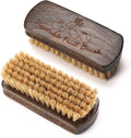 2 Pack Vegetable Scrubber, Veggie Fruit Potato Brush for Food | Firm Bristles, Wood Veggie Wash Scrubber, Carrot Cucumber Corn Tableware Cleaning, Kitchens Camping Brush Tool