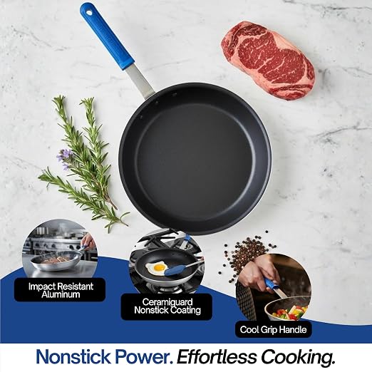 Vollrath 12" Wear-Ever® CeramiGuard II Fry Pan w/ Handle