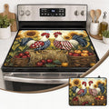 Patriotic Electric Stove Top Cover | Heat Resistant Glass Cooktop Protector for Kitchen Ceramic Countertops, Multiuse Stove Cover and Dish Drying Mat