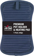 All-Clad Premium Pot Holder & Hot Pad: Heat Resistant to 500 Degrees - 100% Cotton, 10"x6.25" Hot Pad for Kitchen and Barbeque, (1-Pack)