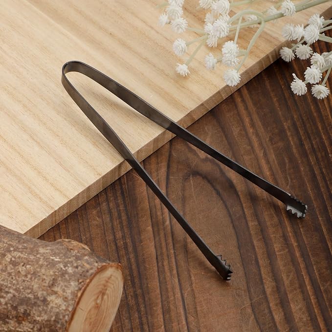 Egg Chalaza Removal Tool, Stainless Steel Toothed Egg Chalaza Remover Eggshell Fragment Remover Kitchen Tongs for Cooking Bakers Chefs