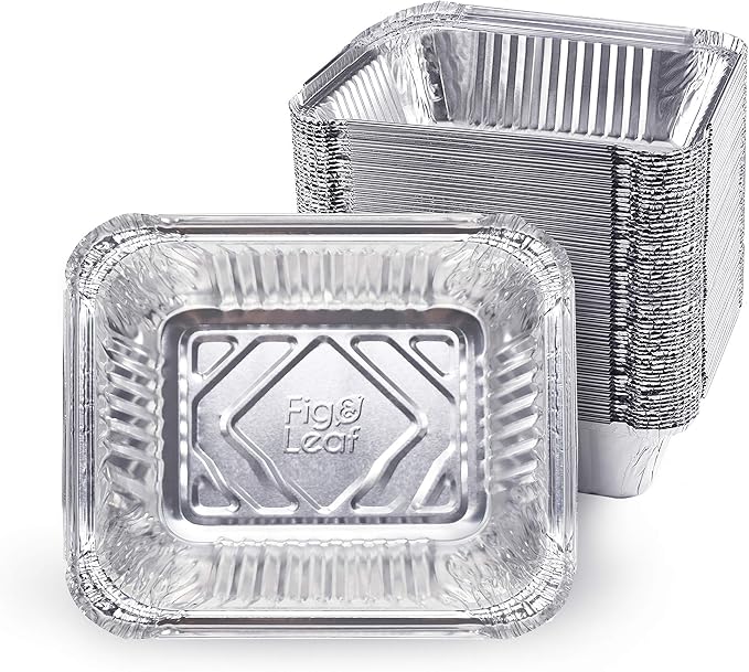 20 Pack - Drip Pans Compatible with Napoleon BBQ Grills 62007 Grease Tray Prestige I, Prestige II, Prestige V, Prestige PRO, Rogue, Mirage, and Ultra Chef l Disposable Aluminum Foil Replacement