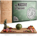 Extra Large Cutting Board for Kitchen 30 X 20 for Kitchens - Heavy Duty Bamboo Chopping Boards for Meat, Veg & Charcuterie - 30" Cutting Board Large Wooden Stove Top & Countertop (30" x 20")