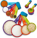 Farberware Color 9-Piece Measuring Cups and Spoons Set, Set of 9