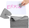 30 Pcs Dry Erase Cloth,6 X 6 Inch,Gray | Cleaning Rags Reasonable Whiteboard Cloth Kitchen Towels Microfiber Towels Cars Wash