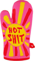 Blue Q Oven Mitts - Cute Kitchen Accessories & Kitchen Gifts - Hot Sh*t | Cute Oven Mitts with unique artwork, Super-Insulatted Quilting, Easy care maintenance, Kitchen gifts for women and home cooks