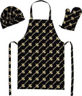 Northwest NFL unisex-adult 3-piece Apron, Oven Mitt and Chef Hat Set