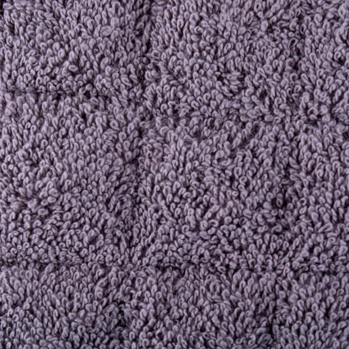 DII Basic Terry Collection 100% Cotton Quilted, Double Mitt, Gray