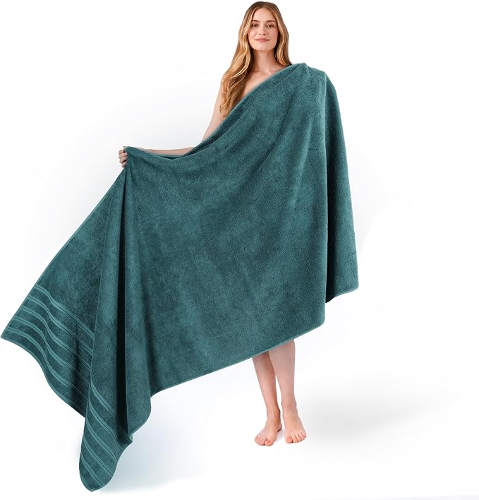 American Soft Linen 100% Cotton Luxury Turkish Towels, 35x70 XL Bath Sheet | Soft Absorbent Quick Dry OEKO Tex Standard 100 Certificated Durable Machine Washable Premium Hotel Quality
