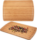 GAOMON 30 x 20 In Extra Large Bamboo Wood Cutting for Kitchen, Large Chopping Board, Stove Top Cover, Protector Board, Butcher Block, Charcuterie Board, Over the Sink Cutting Boards