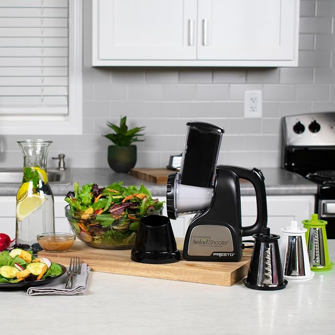 Presto 02970 Professional SaladShooter Electric Slicer/Shredder