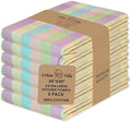 Urban Villa Kitchen Towels Cotton Dish Towels 20”x30” (Set of 6) Easter