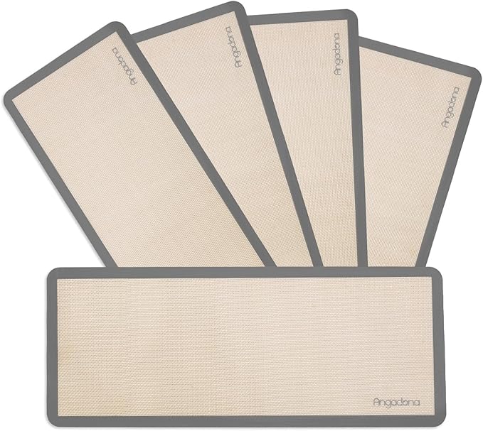 5 pcs Silicone Baking Mats For Harvest Right Freeze Dryer Medium Size Trays (Gray, M - Medium)