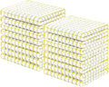 Homaxy 16 Pack Terry Kitchen Dish Cloths, 12"x12", Yellow | Super Soft and Absorbent Dish Rags, Quick Drying Reusable Dish Towels for Washing Dishes