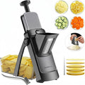 SupMaKin Safe Mandoline Slicer, Upgraded Adjustable Chips Slicer 1-8 mm | Vegetables Fruits Slicer with Container Grater, Stainless Steel Blade,Faster Slicer Artifact Kitchen Gadgets Dishwasher Gifts
