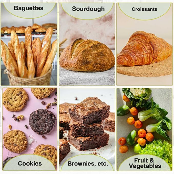 Zippered Beeswax Bread Bags, XL 17"x13" Reusable Organic Cotton Cloth Storage Bags for Homemade Sourdough Loaves, Fresh-Keeping, Freezer-Safe & Eco-Friendly (2 Pack)