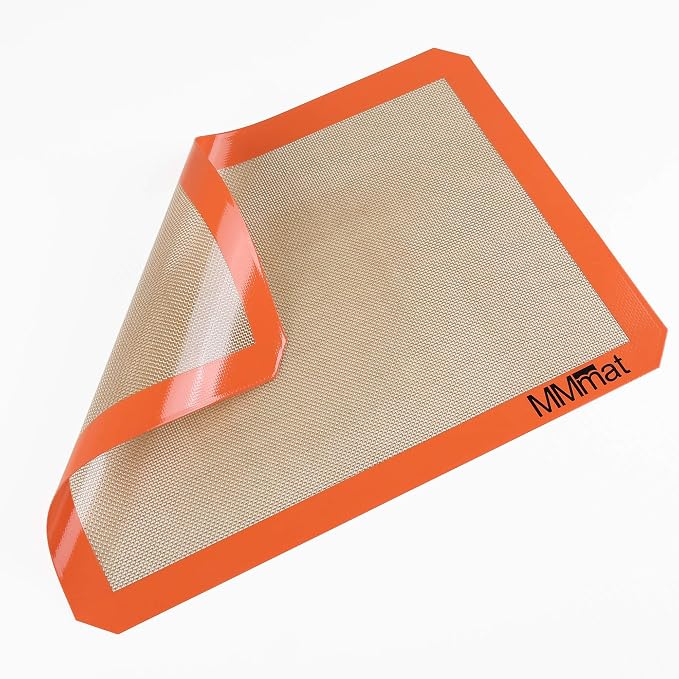 Best German Silicone Baking Mat - 2 Quarter Sheets Baking Mat | Non Slip Silicone Baking Sheet, Non Stick Reusable, BPA Free, PFOA Free, Non-toxic, Dishwasher Safe