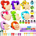 Uncrustable Sandwich Cutter, Sandwich Cutters for Kids Lunch, 43 Pcs Kids Sandwich Cutter and Sealer Set with Storage Case, Crustless Sandwich Cutters Shapes for Girl Boy Lunch & Bento Box Accessories