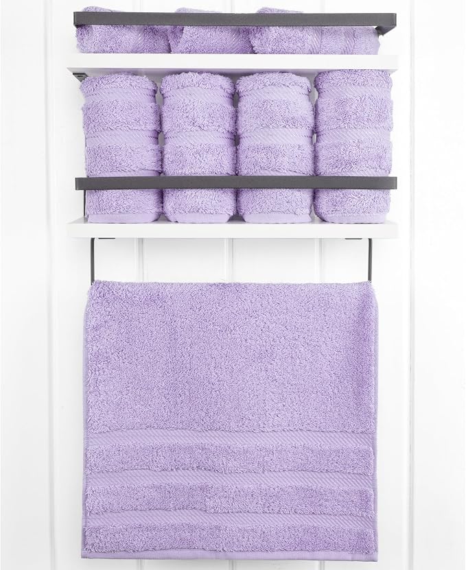 American Soft Linen 100% Cotton Luxury Turkish Towels, 4 PC Hand Towel Set | Soft Absorbent Quick Dry OEKO Tex Standard 100 Certificated Durable Machine Washable Premium Hotel Quality