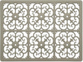 GASARÉ, Extra Large, Thick, Silicone Trivet for Hot Dishes, Pots, and Pans, Heat Resistant Mat for Countertop, Hot Pad for Kitchen, Easy to Clean, 16 x 12 x 3/8 Inches, Taupe