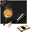 Large Silicone Induction Cooktop Protector Cover Stove Mat 20.4" x 30.7" (Magnetic) | 300°C (572°F) Heat-Resistant | Power Boost Compatible | Prevents Pot Sliding & Scratches