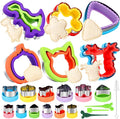 laxizar 18 Pcs Sandwich Cutters Cookie Cutters Uncrustable Bread Maker