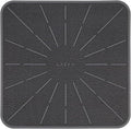 Induction Cooktop Mat - Silicone Fiberglass Scratch Protector - for Magnetic Stove - Non slip Pads to Prevent Pots from Sliding during Cooking - Square (9inches) Gray