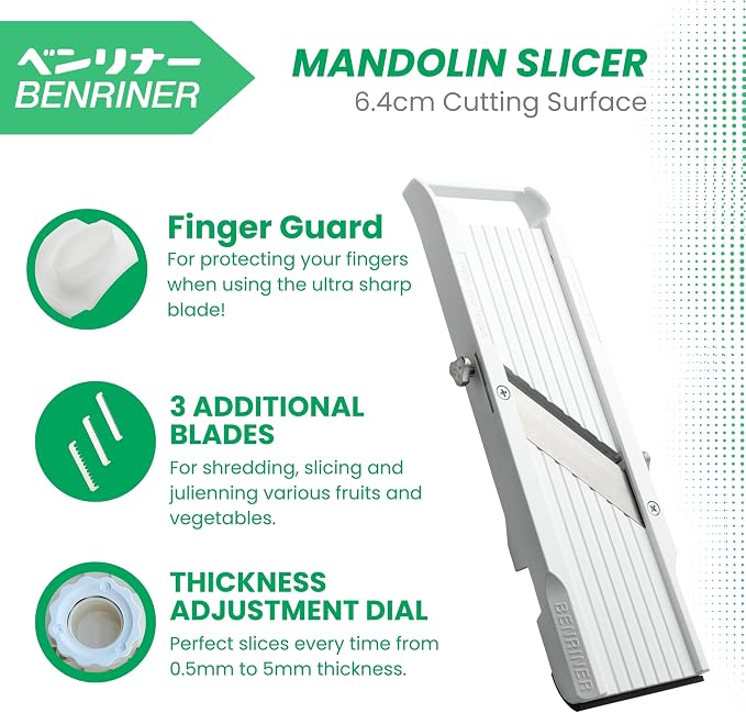 Benriner Japanese Mandolin Vegetable Slicer