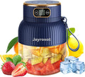Personal Blender, Compact Cordless, 20 oz (600ml) Blue | USB-C Rechargeable, Makes Juices, Milkshakes, Smoothies, Ideal for Travel, Gym, Office