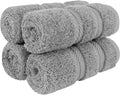 American Soft Linen 100% Cotton Luxury Turkish Towels, 4 PC Washcloth Set | Soft Absorbent Quick Dry OEKO Tex Standard 100 Certificated Durable Machine Washable Premium Hotel Quality