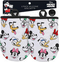 Disney Mickey & Friends Mini Oven Mitts, 2-Pack, Heat Resistant 450F | Compact 5.5"x7.5" pot holders for kitchen, printed silicone offers non-slip grip, ambidextrous, hand wash or spot clean
